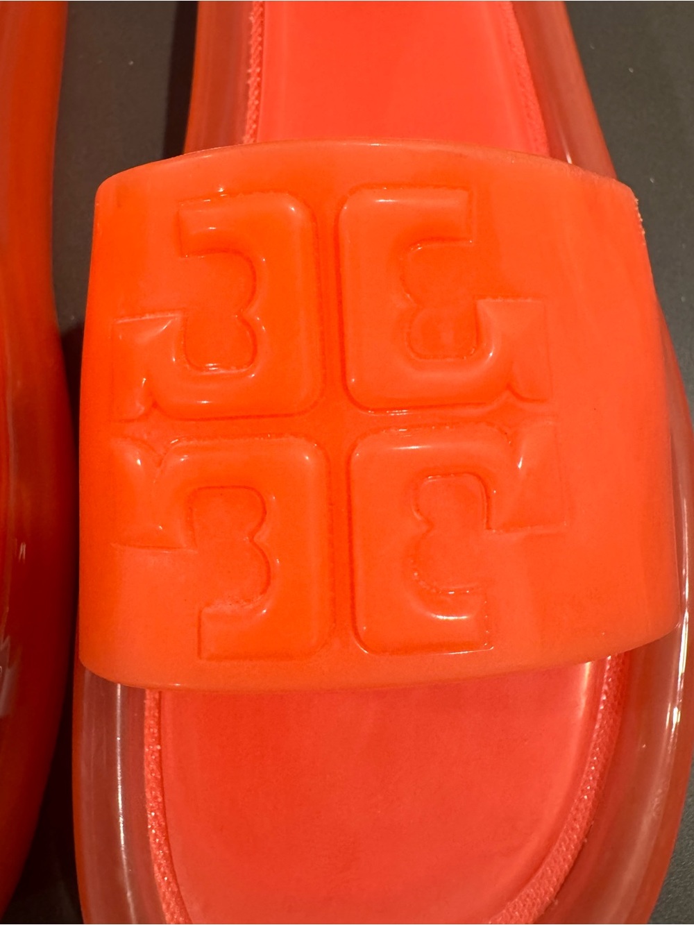 Tory Burch Bubble Jelly Slide Sandals - Picture 4 of 4